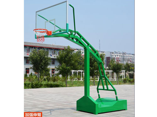 凹箱伸臂加强篮球架